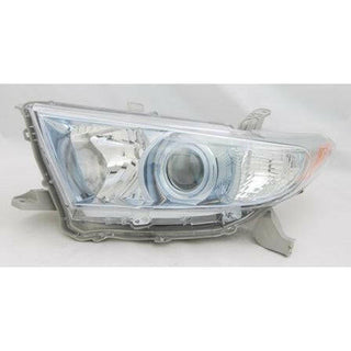 2011-2013 Toyota Highlander Headlamp Lens/Housing RH.