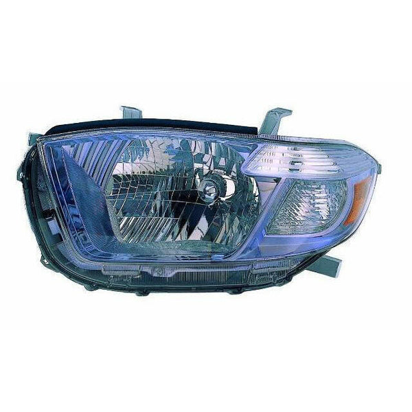 2008-2010 Toyota Highlander Hybrid Headlamp LH.