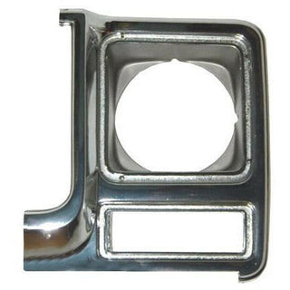 1979-1980 Chevy Suburban Headlamp Door LH W/ Single Round Headlamp.