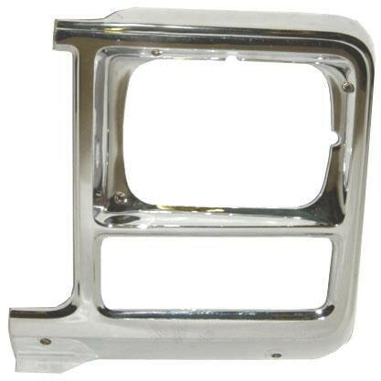1979-1980 Chevy Blazer Headlamp Door LH W/ Single Rectangular Headlamp.