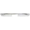 1981-1987 GMC Pickup Rear Bumper Chrome W/O Strip Holes.