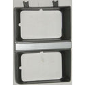 1983-1984 Chevy Blazer Headlamp Door RH W/Dual Rectangular Headlamp.