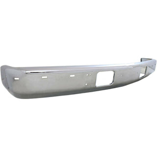 1992-1999 Chevy Suburban Front Bumper Chrome w/Air Intake/Strip/Guard Hole.