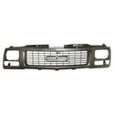 1994-1999 GMC Yukon Grille Silver/Gray.