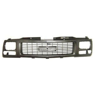1994-1999 GMC Yukon Grille Silver/Gray.