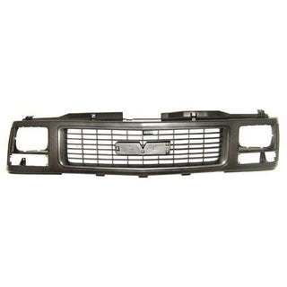 1994-1999 GMC Suburban Grille Silver/Gray - Classic 2 Current Fabrication