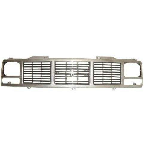 1992-1993 GMC Suburban Grille Silver/Dark Argent.