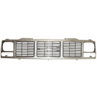 1992-1993 GMC Suburban Grille Silver/Dark Argent - Classic 2 Current Fabrication