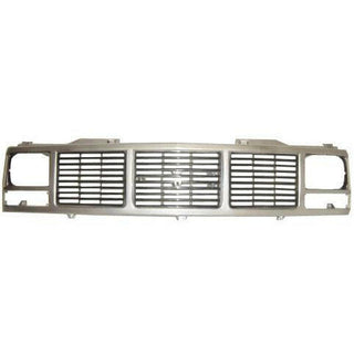 1992-1993 GMC Suburban Grille Silver/Dark Argent.