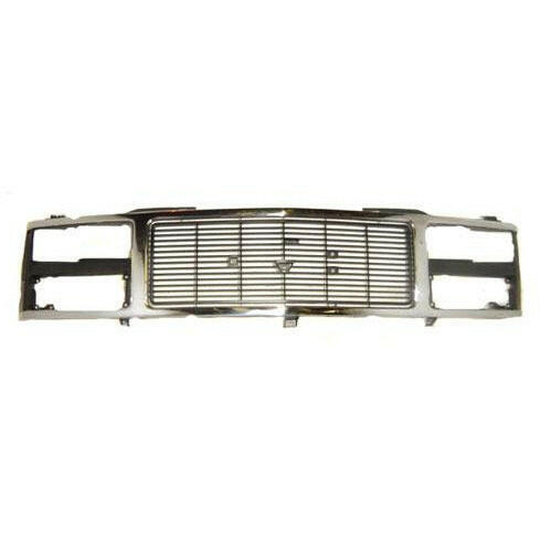 1992-1993 GMC Yukon Grille Chrome/Silver/Black.