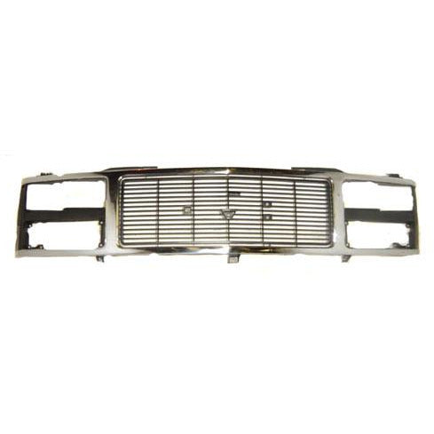 1992-1993 GMC Suburban Grille Chrome/Silver/Black - Classic 2 Current Fabrication