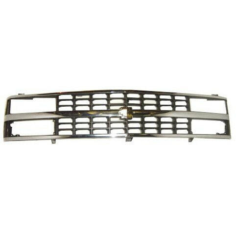 1992-1993 Chevy Suburban Grille Chrome/Dark Argent.