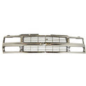 1994 Chevy Blazer (Full Size) Grille Chrome/Silver/Black - Classic 2 Current Fabrication
