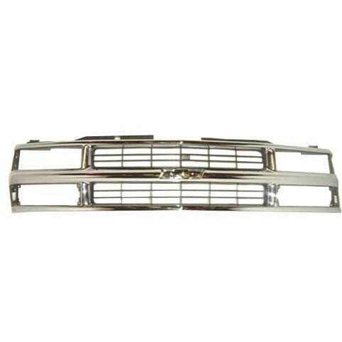 1994-2002 Chevy C/K Pickup Grille Chrome/Silver/Black.