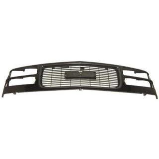 1994-1999 GMC Suburban Grille Gloss Black - Classic 2 Current Fabrication