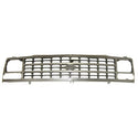 1992-1993 Chevy Suburban Grille Silver/Dark Argent - Classic 2 Current Fabrication