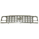 1988-1993 Chevy C/K Pickup Grille Silver/Dark Argent.