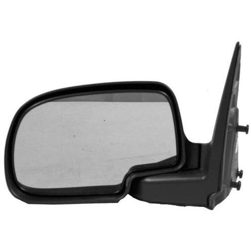 1999-2007 Chevy Silverado Door Mirror Manual Non-Heated Textured Black Folding LH - Classic 2 Current Fabrication