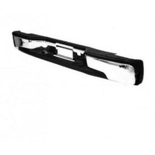 1999-2007 GMC Sierra Pickup Rear Step Bumper (Chrome).