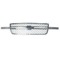 2003-2007 Chevy Silverado Pickup Grille Chrome.
