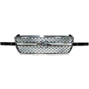 2003-2007 Chevy Silverado Pickup Grille Black w/Chrome Frame - Classic 2 Current Fabrication
