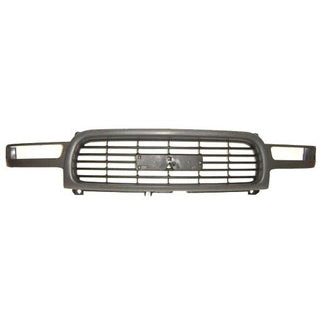 1999-2002 GMC Sierra Pickup Grille Textured Gray/Black - Classic 2 Current Fabrication