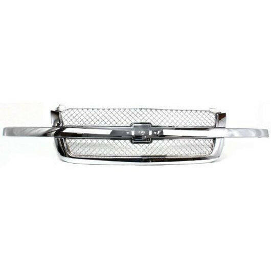 2003-2006 Chevy Silverado Pickup Grille Chrome.