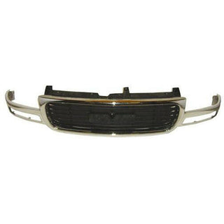 2000-2006 GMC Yukon XL Grille Chrome/Textured Black.