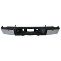 2007-2013 GMC Sierra Pickup Rear Step Bumper W/ Pads & Brackets Silverado/Sierra 1500 W/ Sensors 07-13.