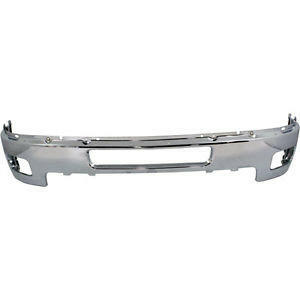 2011-2014 Chevy Silverado Pickup Front Bumper Face Bar w/Fog Lamp Hole.