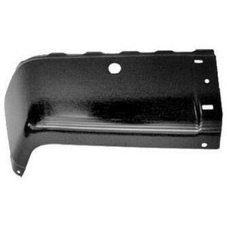 2007-2013 GMC Sierra Pickup Rear Bumper End LH w/Rear Object Sensors.