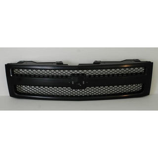 2007-2011 Chevy Silverado Pickup Grille Black - Classic 2 Current Fabrication