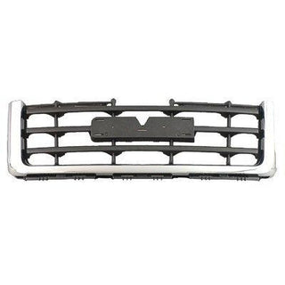 2007-2013 GMC Sierra Pickup Grille Chrome - Classic 2 Current Fabrication