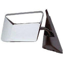 RH Door Mirror Manual Non-Heated Chrome Folding.