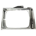 1982-1990 Chevy S-10 Pickup Headlamp Door Chrome LH.