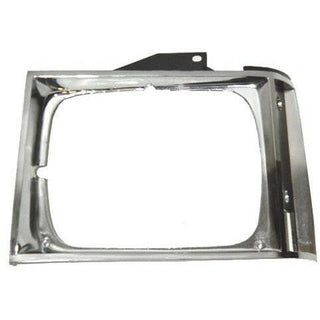 1983-1990 Chevy Blazer (Mid Size) Headlamp Door Chrome LH.