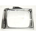 1982-1990 Chevy S-10 Pickup Headlamp Door Chrome RH.