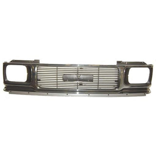 1991-1993 GMC Sonoma Pickup Grille Chrome/Argent - Classic 2 Current Fabrication