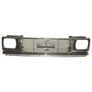 1991-1993 GMC Sonoma Pickup Grille Chrome/Argent.