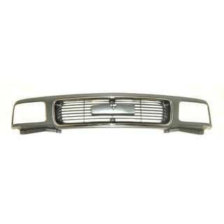 1995-1997 GMC Jimmy (Mid Size) Grille Chrome/Dark Argent - Classic 2 Current Fabrication
