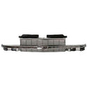 1998-2005 Chevy Blazer (Mid Size) Grille Chrome/Dark Argent.