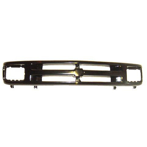 1995-1997 Chevy Blazer (Mid Size) Grille Gloss Black - Classic 2 Current Fabrication
