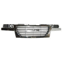 2004-2012 GMC Canyon Grille Chrome/Gray - Classic 2 Current Fabrication