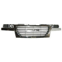 2004-2012 GMC Canyon Grille Chrome/Gray.