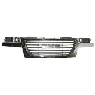 2004-2012 GMC Canyon Grille Chrome/Gray.