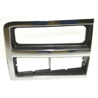 1989-1991 Chevy Suburban Headlamp Door Chrome/Argent.