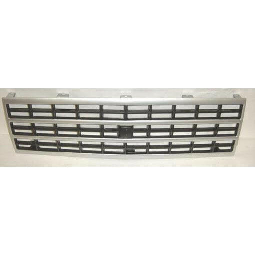 1989-1991 Chevy Blazer (Full Size) Grille Silver.