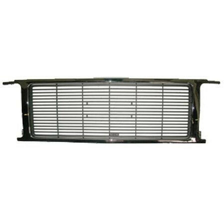 1989-1991 GMC Jimmy (Full Size) Grille Chrome/Argent.