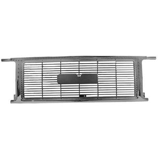 1992-1996 GMC Van (Full Size) Grille Chrome/Gray - Classic 2 Current Fabrication