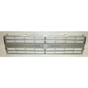 1985-1991 Chevy Van (Full Size) Grille Silver w/Chrome.